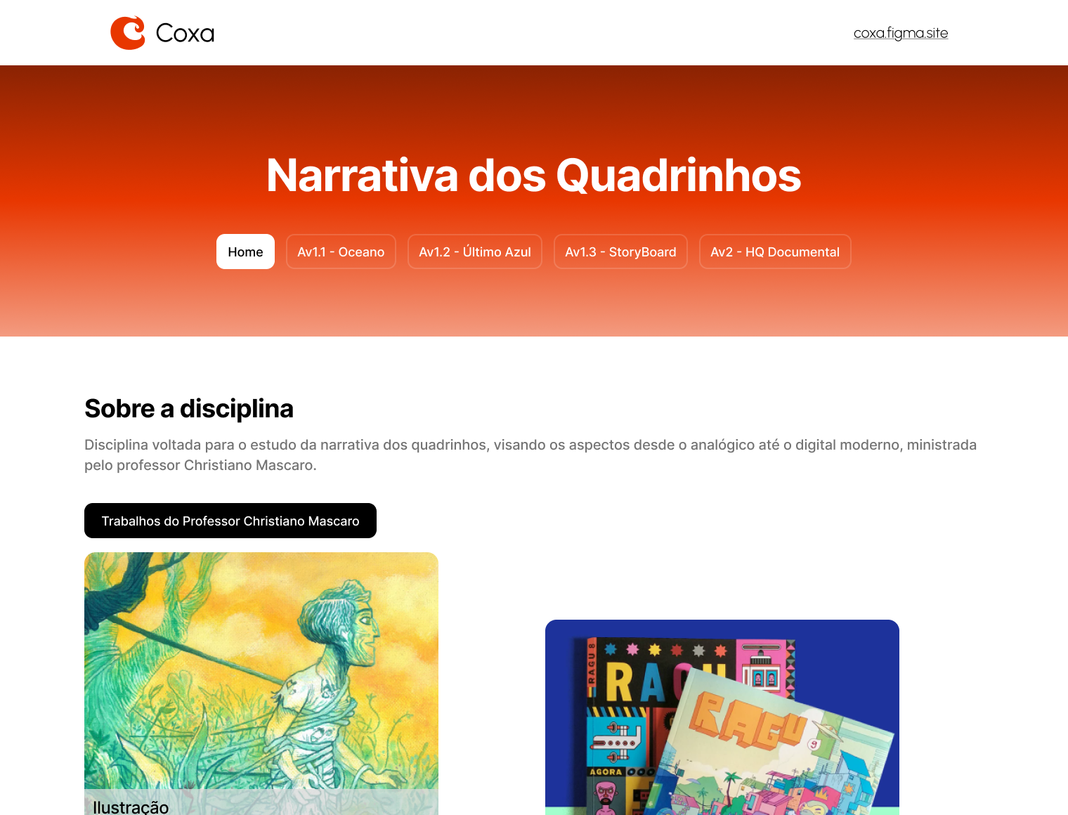 Capa de projeto
